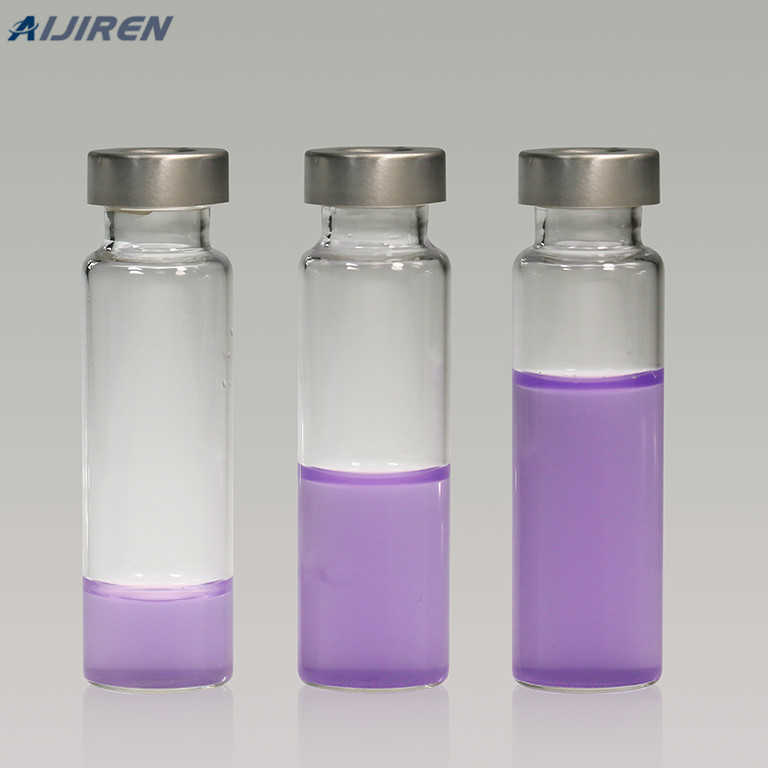 <h3>China 10ml Glass Vials, Clear Crimp Headspace Vials with Flat </h3>
